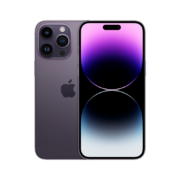 Apple iPhone 14 Pro Max (A2896) 128GB 暗紫色 支持移动联通电信5G 双卡双待手机