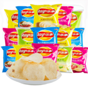 京喜app：乐事（Lay&apos;s） 薯片休闲食品膨化零食小吃 黄瓜味12g*4包
