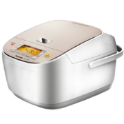松下（Panasonic） 电饭煲IH电磁加热4.8L大容量智能预约多功能电饭锅备长炭厚釜2-8人用 香槟金色SR-HTM18