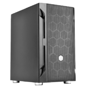 银欣（SilverStone）法拉H1 M 黑色不侧透MATX小机箱(支持240水冷/长显卡/标配120mm风扇)