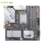 昂达（ONDA）魔剑B660 （Intel B660 /LGA 1700） 支持12代CPU12400/12400F/12600K/12600KF DDR4主板