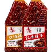 臻鲜 麻辣油泼辣子 复合调味料 412g