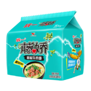 京东特价：统一  藤椒牛肉方便面  麻辣   100克*5袋