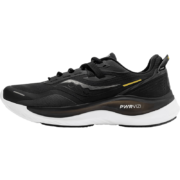 Saucony索康尼 男女缓震跑步鞋冬季运动鞋 Phoenix inferno火鸟2 黑黄44