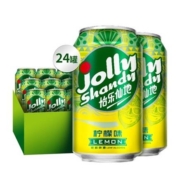 88VIP：Jolly Shandy 怡乐仙地 柠檬味微醺啤酒 330ml*24罐+凑单