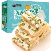 京东特价，需抢券，概率券：零趣 奶盖坚果沙琪玛330g