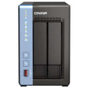威联通（QNAP）TS-264C 2盘位 四核心处理器网络存储服务器内置双 M.2 插槽2.5G网口NAS私有云