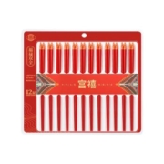 唐宗筷福禄双全文化合金筷耐高温家用宫禧年货