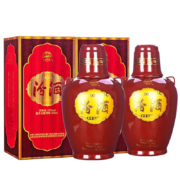 京东特价版APP、PLUS会员：汾酒 老白汾 出口特制10 53度 清香型白酒 500ml*2 两瓶装