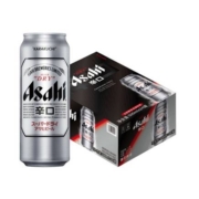 88vip:ASAHI/朝日啤酒 超爽系列生啤500mlx12罐整箱装