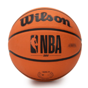 威尔胜（Wilson）篮球NBA系列橡胶耐磨水泥地室外大学生成人校园比赛训练标准7号球 WTB9300IB07CN-经典色 7