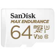 闪迪（SanDisk）64GB TF（MicroSD）存储卡 适用于家庭监控摄像头及行车记录仪内存卡