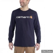 Carhartt 男士印花长袖T恤