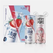 天猫U先：RIO 锐澳鸡尾酒5度清爽+heypop气泡水 330ml*2罐礼盒装