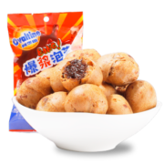 阿华田（Ovaltine）爆浆泡芙 可可脂巧克力酱夹心 休闲零食泡芙小点心87.5g（5包）