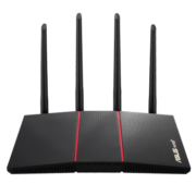 华硕（ASUS）RT-AX56U热血版双频博通四核/WiFi6游戏千兆路由器/游戏加速【居家办公网课加速】