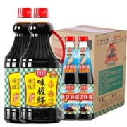 88VIP：厨邦 酱油定制装 味极鲜 1.63L*2瓶+渔女蚝油 490g*2瓶