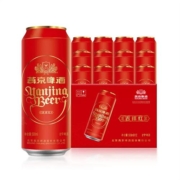 燕京啤酒 8度清爽吉祥啤酒 500ml*12听