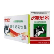 晨光牛奶甜牛奶乳饮品饮料食品250ml*24盒常温早餐奶整箱装