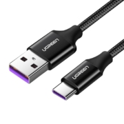 绿联typec数据线6a闪充快充66w适用于小米华为mate50荣耀30v20手机5a安卓100w编织tpyec充电线typc器车载加长