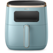 飞利浦（PHILIPS）海星空气炸锅 家用5.6L大容量多功能全自动【透明可视+不用翻面】双层锅体易清洗HD9257