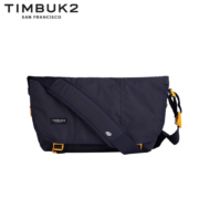 TIMBUK2邮差包单肩斜挎包信使包时尚潮包帆布包休闲包男环保料 黄昏蓝/金扣 XS