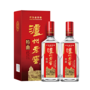 泸州老窖 特曲 浓香型白酒 52度 500ml*2瓶 双瓶装 年货送礼*2