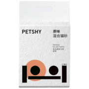 petshy百宠千爱 原味猫砂2.0 豆腐混合猫砂除臭控尘可冲厕所2.5kg/包 原味2.0猫砂*4包