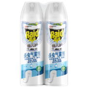 雷达(Raid)佳儿护 杀虫剂喷雾 550ml*2瓶水基 无香型 杀蟑喷雾 杀虫气雾剂 杀蟑螂药