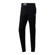 Reebok锐步官方男子CUFFE PANT抽绳系带经典运动休闲长裤FK6024 FK6024_黑色 A/2XL