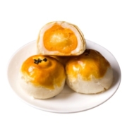北月湾乳酸菌酥流心蛋黄酥网红办公室零食休闲小吃糕点心送礼6枚