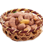 PLUS会员：ManJiFu 曼记福 带皮盐焗腰果 净重250g/袋*4