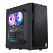 Tt（Thermaltake）启航者S3 黑色 Mini小机箱水冷电脑主机（支持240水冷排/支持M-ATX/背部理线/支持长显卡）