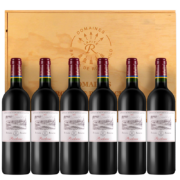 PLUS会员：拉菲（LAFITE）罗斯柴尔德 珍酿波尔多干红葡萄酒 法国进口 礼盒 750ml*6瓶