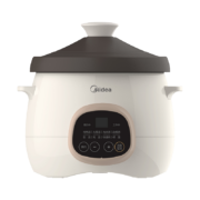 美的 Midea 电炖锅 电炖盅 煲汤锅 电砂锅 家用煮粥神器 3升 可预约定时 全自动智能炖锅DG30E203