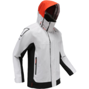 迪卡侬冲锋衣男女硬壳防风衣登山服外套帆船ODT2 远洋灰 M