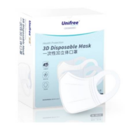 unifree 一次性口罩 3D立体 30只