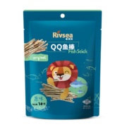 禾泱泱（Rivsea）宝宝零食 QQ鱼棒 非油炸 磨牙  1包装30g