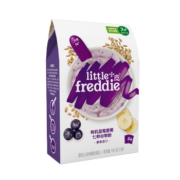 小皮（Little Freddie）蓝莓香蕉多种谷物高铁米粉宝宝辅食营养米糊(7+月龄适用)160g*1盒