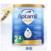 爱他美（Aptamil）新西兰原装进口 金装版 900g/罐 婴幼儿儿童配方奶粉 2段6罐装 效期24年5-7月