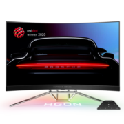 AOC 爱攻&保时捷联名定制款 27英寸 2K 240Hz 广色域 0.5ms响应 HDR400认证 1000R曲面 电竞电脑显示器 PD27