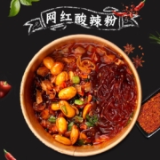 嗨可妹 酸辣粉含包装120g左右*6桶