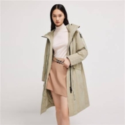 LILY 丽丽 面包服外套 长款羽绒服