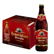 百帝王（Benediktiner）小麦黑啤酒 修道院 500ml*12瓶*4件