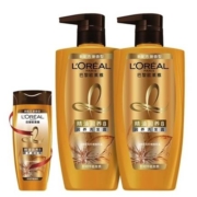 有券的上、88VIP：L'OREAL PARIS 巴黎欧莱雅 精油润养/修复洗发露 500ml*2瓶（赠洗护100ml）+凑单