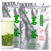 2022新茶 川盟 绿毛峰500克 四川雅安明前绿茶茶叶散装 碧螺春素毛峰高山云雾新茶 绿毛峰