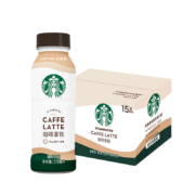 星巴克（Starbucks）星选 咖啡拿铁270ml*15瓶 年货即饮咖啡饮料(新老包装随机发货)