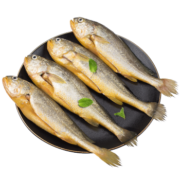 海名威 冷冻三去黄花鱼（大黄鱼）600g 3-4条  生鲜水产 鱼类 健康轻食