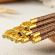 聚划算百亿补贴：双枪 筷子家用金字福筷子