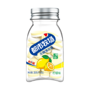 都市牧场 爽口含片清新口气维c糖薄荷糖水果味零食38g组合装 【4瓶】柠檬味（无糖）